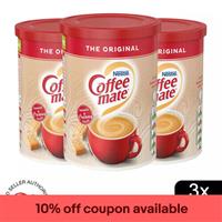 Nestle The Original Coffee Mate Coffee Whitener, 3x 550g Can