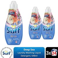 Surf Laundry Washing Liquid Detergent Deep Sea 1.94 Litre 72 Washes