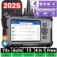 NEW! TOPDON AD500 PRO+ OBD2 EOBD Car Auto Diagnostic Scanner Tool ABS SRS TPMS