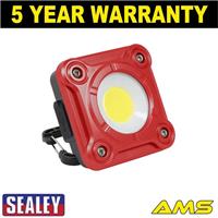 Sealey Rechargeable Pocket Floodlight 10W COB LED LED1000