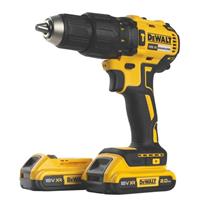 DeWalt Combi Drill Cordless DCD778D2SFGB Brushless 18V 2 x 2Ah LiIon XR