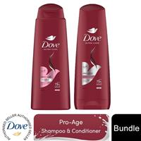 Dove Pro-Age (400ml Shampoo & 350ml Conditioner) for Brittle & Damaged Hair