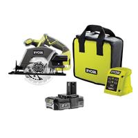 Ryobi ONE+ Circular Saw R18CSP-120S Cordless 18V 2Ah Li-ion 1 battery 150mm