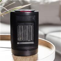 TCP Fan Heater TCPBLFAN1200WPTC2018 Plastic Black Compact Oscillating 1200W