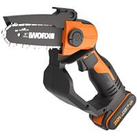 Worx 20V Cordless Pruning Chainsaw 1x 2.0Ah Battery & Charger WG324E Grade C
