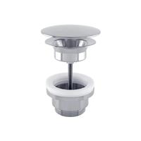 Always Open Basin Waste Chrome Finish Modern Style Bathroom Sink by Bagno Design