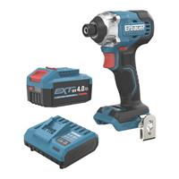 Erbauer Impact Driver 18V 4.0Ah Li-Ion ERI1093IPD Brushless Soft Grip Compact