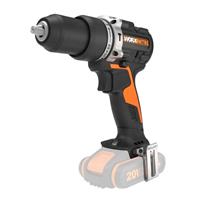 Worx 20V PowerShare Cordless Brushless Hammer Drill 60Nm - Bare Unit WX352.9