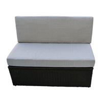Hot Tub Sofa Loveseat Brown Rattan Furniture Weather Resistant