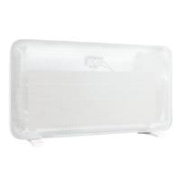 Infrared Convection Heater Electric 2in1 White Portable Wall Mounted 2000W