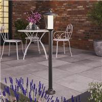 Outdoor Post Light 1 Lamp LED Neutral White Aluminium Dark Grey (H)1100mm