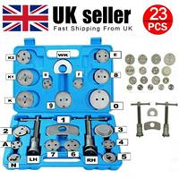 23PCS/set Universal Car Disc Brake Caliper Piston Rewind Wind Back Tool Pad Kit