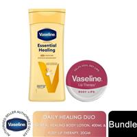 Vaseline Daily Healing Duo Intensive Care Body Lotion 400ml & Lip Therapy 20gm