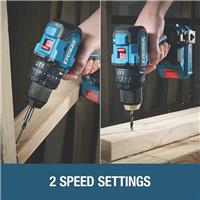 Erbauer Combi Drill ERI1092COM Compact LED 18V Li-Ion EXT Keep Cool Body Only