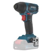 Erbauer Impact Driver Cordless 18V Li-Ion EBID18LI Soft Grip Compact Body Only