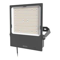 LED Floodlight With Photocell Black IP65 Outdoor Security Garden Light 300W
