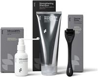 Minoxidil 5% Hair Loss Treatment For Men - Anti-Dandruff Shampoo & Derma Roller