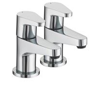 Bristan Bath Filler Pillar Tap Chrome 1/4 Turn Operation Bathroom Contemporary
