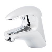 Bathroom Basin Tap Mono Mixer Chrome Single Lever Mini Full Turn Modern Faucet