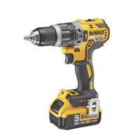 DeWalt Combi Drill Cordless 18V 2x5Ah Li-ion DCD796P2-GB Brushless Lightweight
