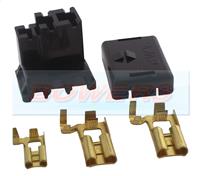 A115 A127 18 ACR Alternator 3 Pin Wiring Connector Plug Lucas/Bosch +Terminals