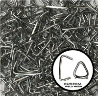 Hog rings aprox 200, mild steel, upholstery, car seats, fencing, cage making