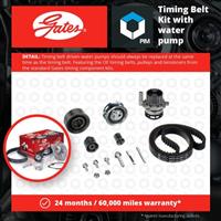 Timing Belt & Water Pump Kit KP25649XS-1 Gates Set 5649XS 788313251 Quality New