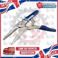 9" LONG NOSE PLIERS MOLE GRIPS SELF LOCKING VICE ADJUSTABLE LARGE WRENCH CLAMP