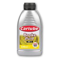 Carlube Brake Fluid DOT 3 - 500ml x 4
