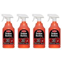 Car Bike Van Truck Caravan Demon Machine Rapid Dirt Shifter Spray Cleaner 1L x4