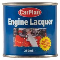 Carplan Silver Engine Protective Lacquer 250ml Brush On Heat Resistant