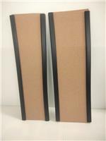 Car Door Edge Protector Strip 4 x 12" Door Protector Black 2 pairs Doorguard