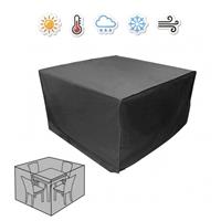 Garden Patio Furniture Square Cover for Rattan Table Square Cube Water Resistant