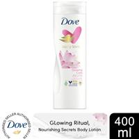 Dove Nourishing Secrets Body Lotion with Lotus Flower Extract & Rice Milk, 400ml