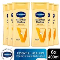 Vaseline Intensive Care Body Lotion, Essential Healing, 6 Pack, 400ml