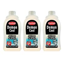 Winter Antifreeze & Summer Coolant Universal Top Up CarPlan Demon Cool 1L x3