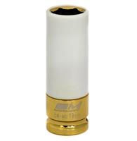 Motamec Alloy Wheel Nut Impact Socket 19mm Thin Wall 1/2" Sq Drive