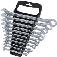 TecTool 11pc Matt Finished Metric Combination Spanner Wrench Set 6mm - 19mm
