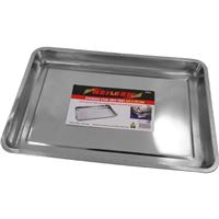 Neilsen Low Profile Stainless Steel Car Drip Tray Engine Oil Fluid 600mm x 400mm