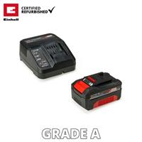Einhell 4.0Ah Battery & Charger - 18V Power X-Change Starter Kit Refurb GRADE A