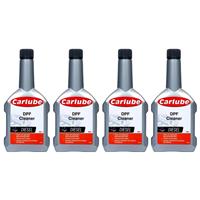 Carlube Diesel Particulate Filter DPF Cleaner Remover Exhaust System 300ml x4
