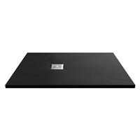Premium Slimline Rectangular Shower Tray - 1200mm x 900mm - Slate Black