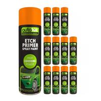 Autotek Etch Primer Multi-Purpose Aerosol Spray Paint 500ml x12