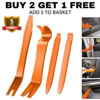 CAR TRIM REMOVAL PRY TOOL SET PANEL PRY DASH PLASTIC DOOR INTERIOR RADIO KIT