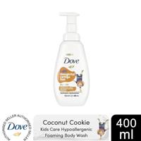 Dove Kids Care Hypoallergenic Skin Care Foaming Body Wash Coco Cookie, 400ml