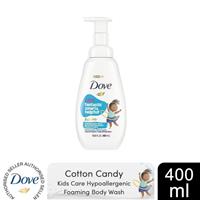 Dove Kids Care Hypoallergenic Skin Care Foaming Body Wash Cotton Candy, 400ml
