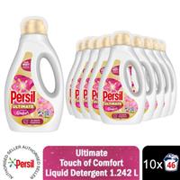 Persil Ultimate Liquid Detergent Touch of Comfort Stain Removal 46W 1.242L, 10pk