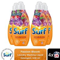 Surf Laundry Washing Liquid Detergent Passion Bloom 2.6 Litre, 96 Washes