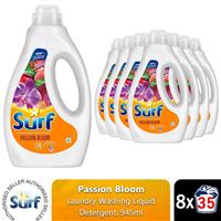 Surf Laundry Washing Liquid Detergent Passion Bloom 945ml, 280 Washes