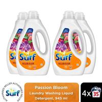 Surf Laundry Washing Liquid Detergent Passion Bloom 945ml, 140 Washes